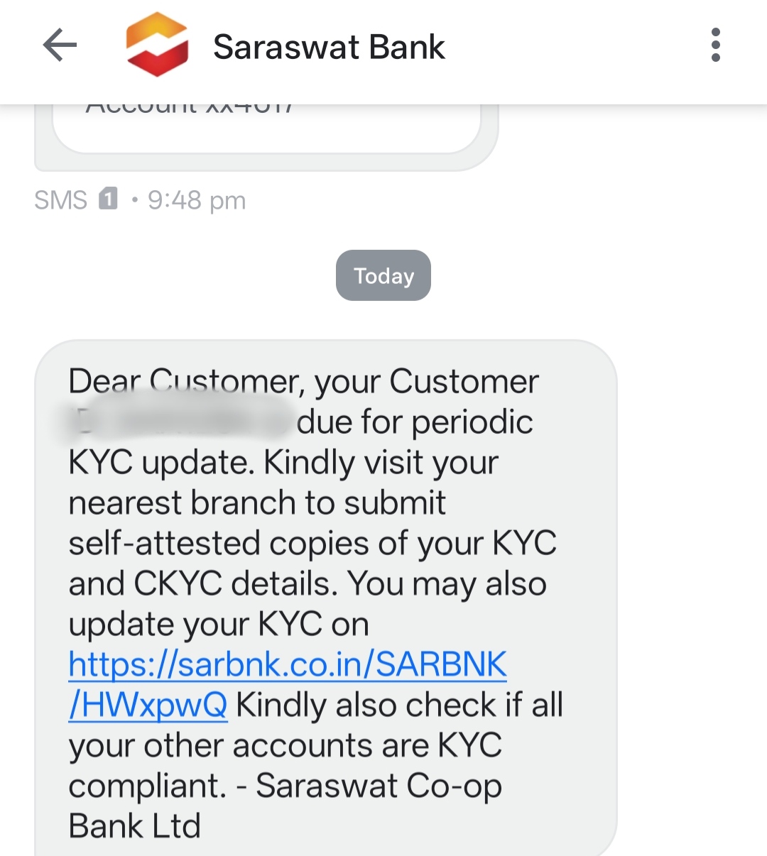 Possible Scam