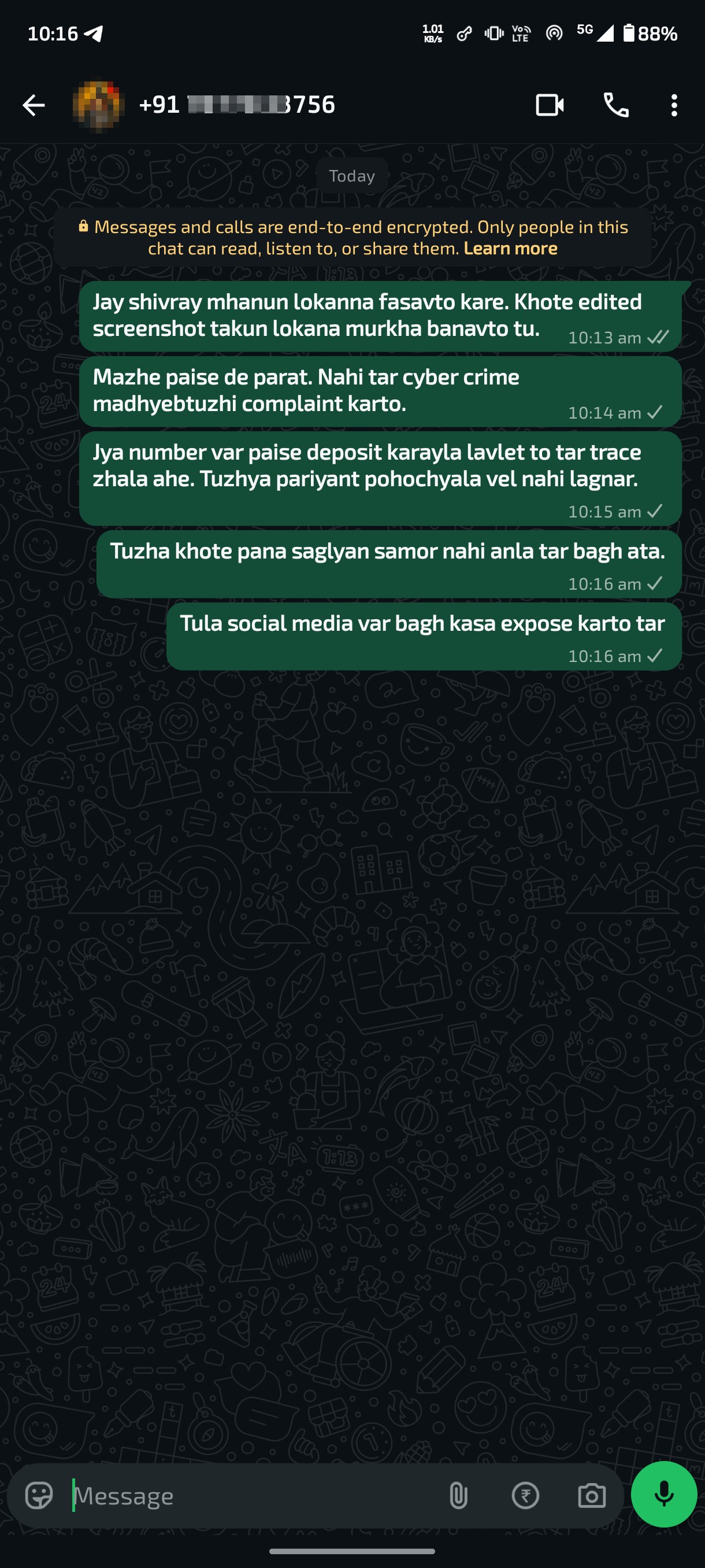 online share market scammer
