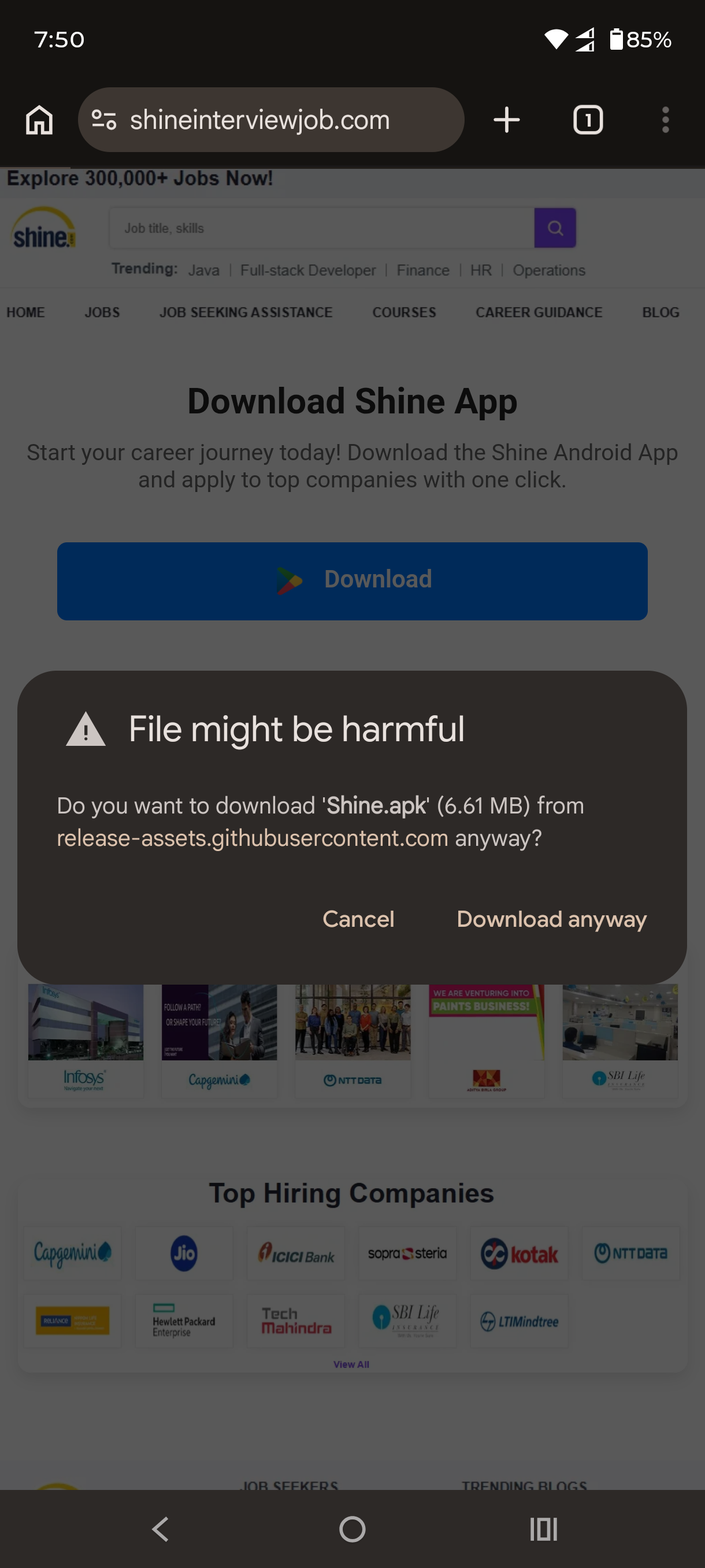 Scam using Shine Job site people's information - image 2