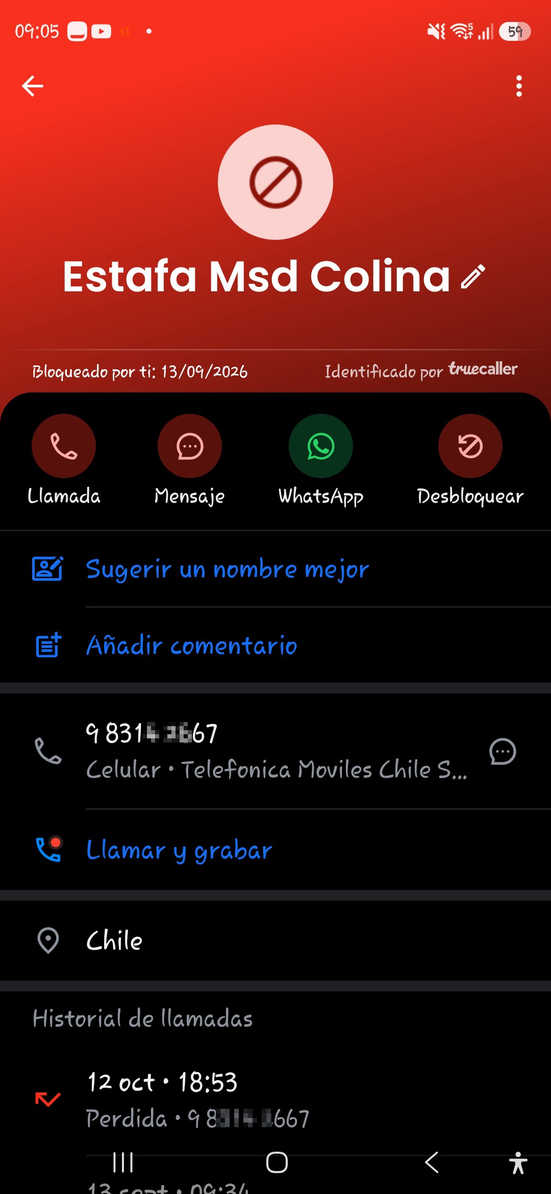 Scam and Extortion