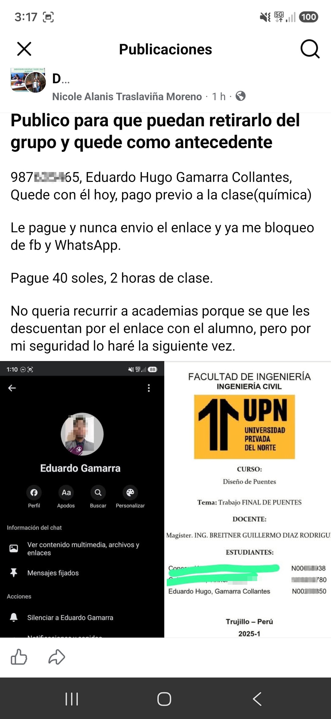 scammer is not a teacher