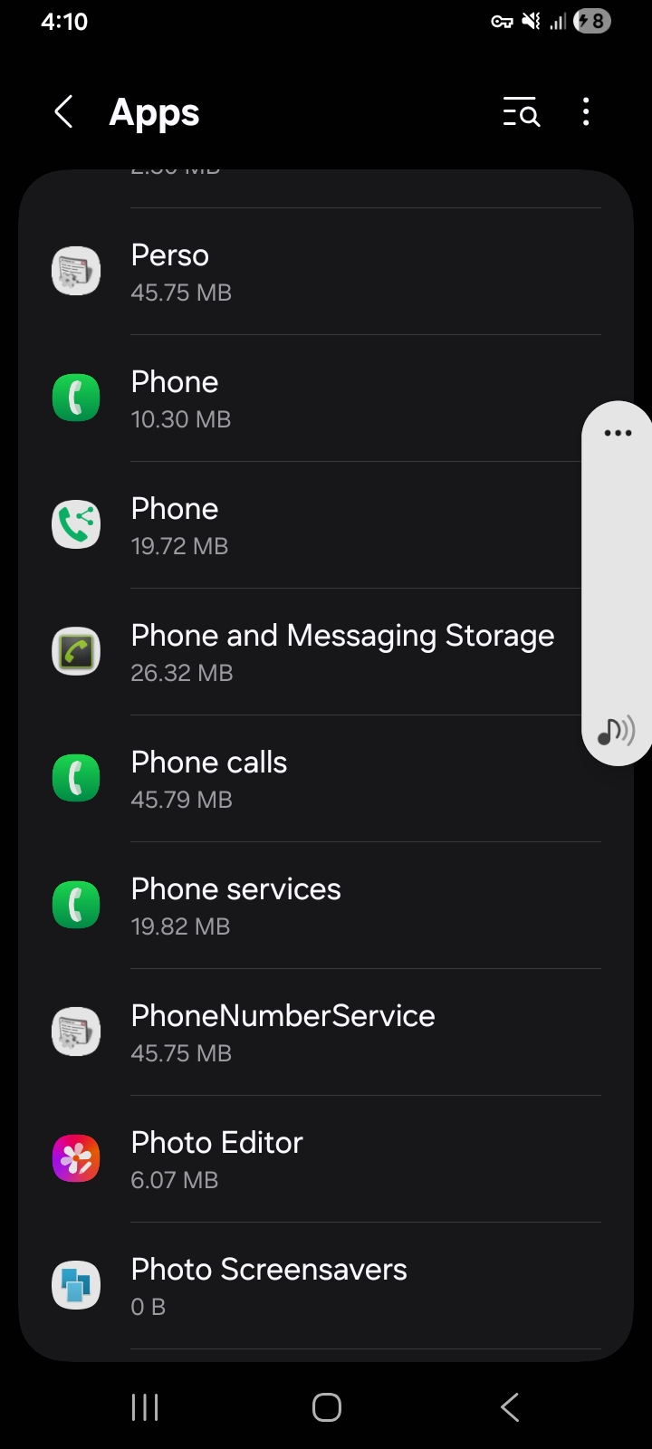 h9guys amyone here have aome knowledge im androids specofcially samsung a06 and running/syst.apps