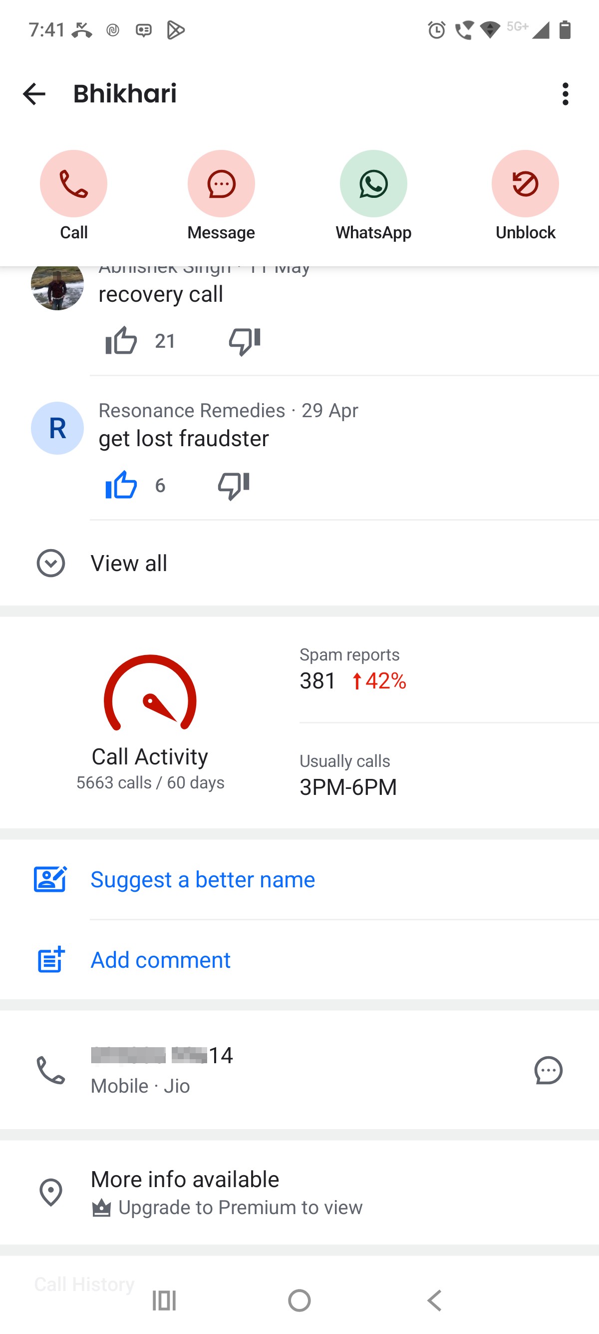 JIO recharge scam by a girl