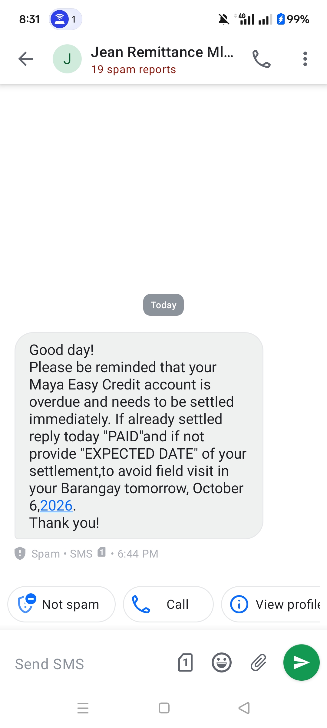 SCAM  or  NOT