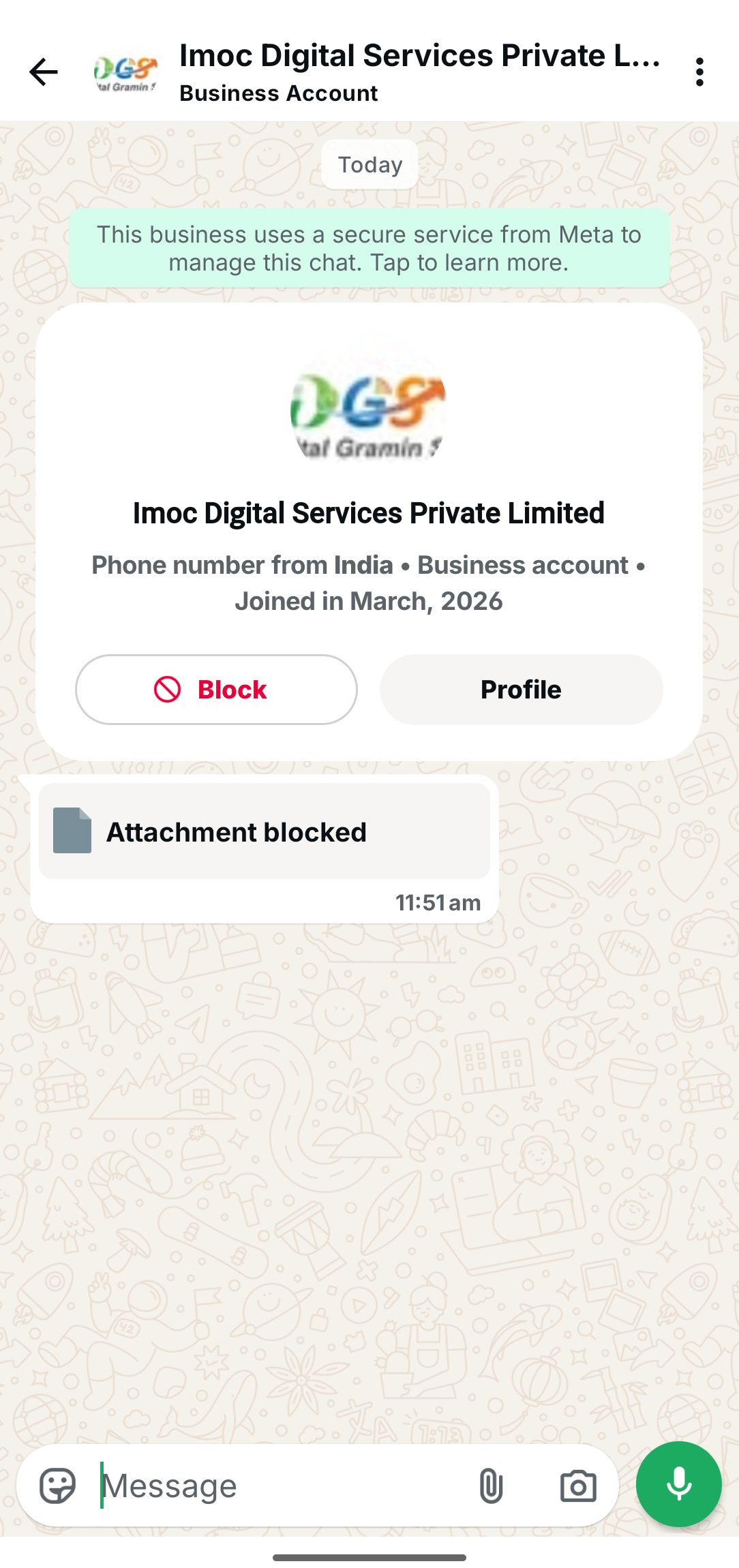 There is a lot of fraud happening right now through WhatsApp. Everyone should be careful and no one should act without information.