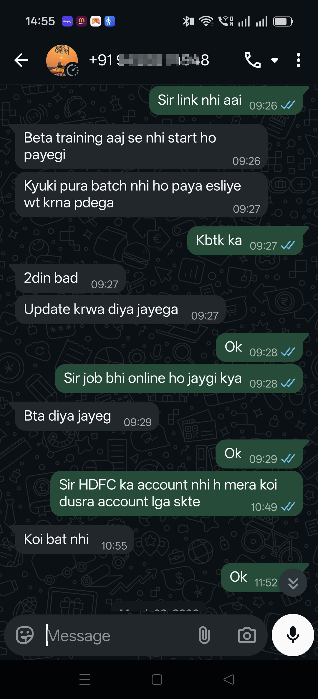 apse koi bhi job k nam per pese mage to mat dena. - image 2