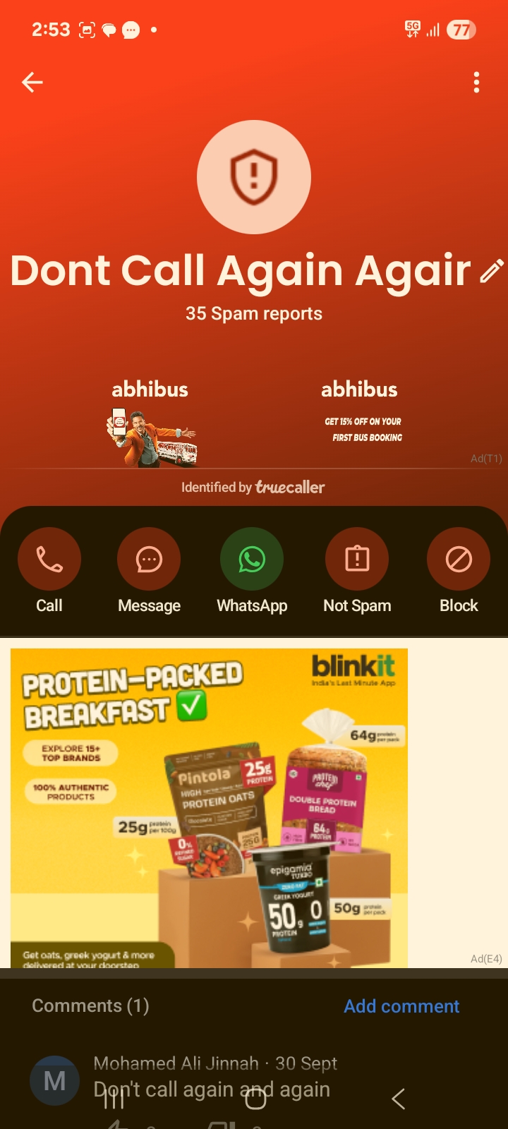 I gets call like this like on image