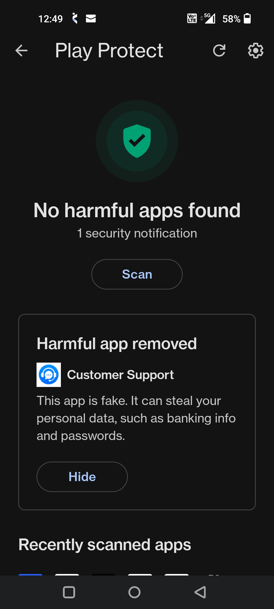 Eureka Forbes service person shares fake APK for bank details