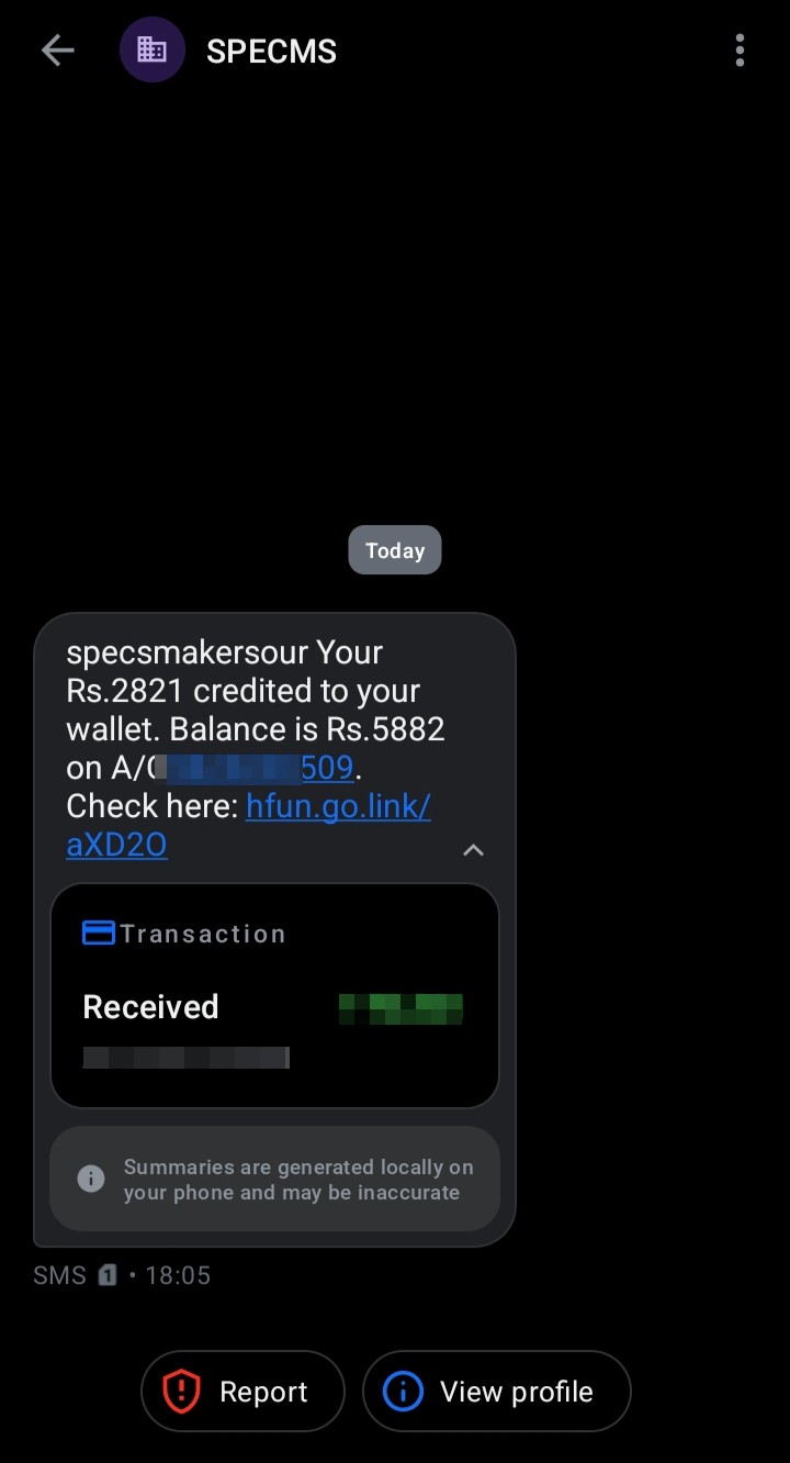 New scammer 