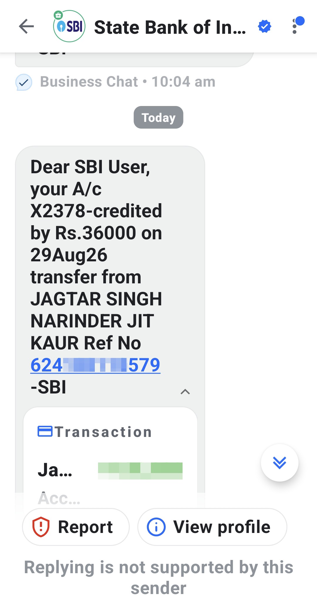 Breach in SBI network 
