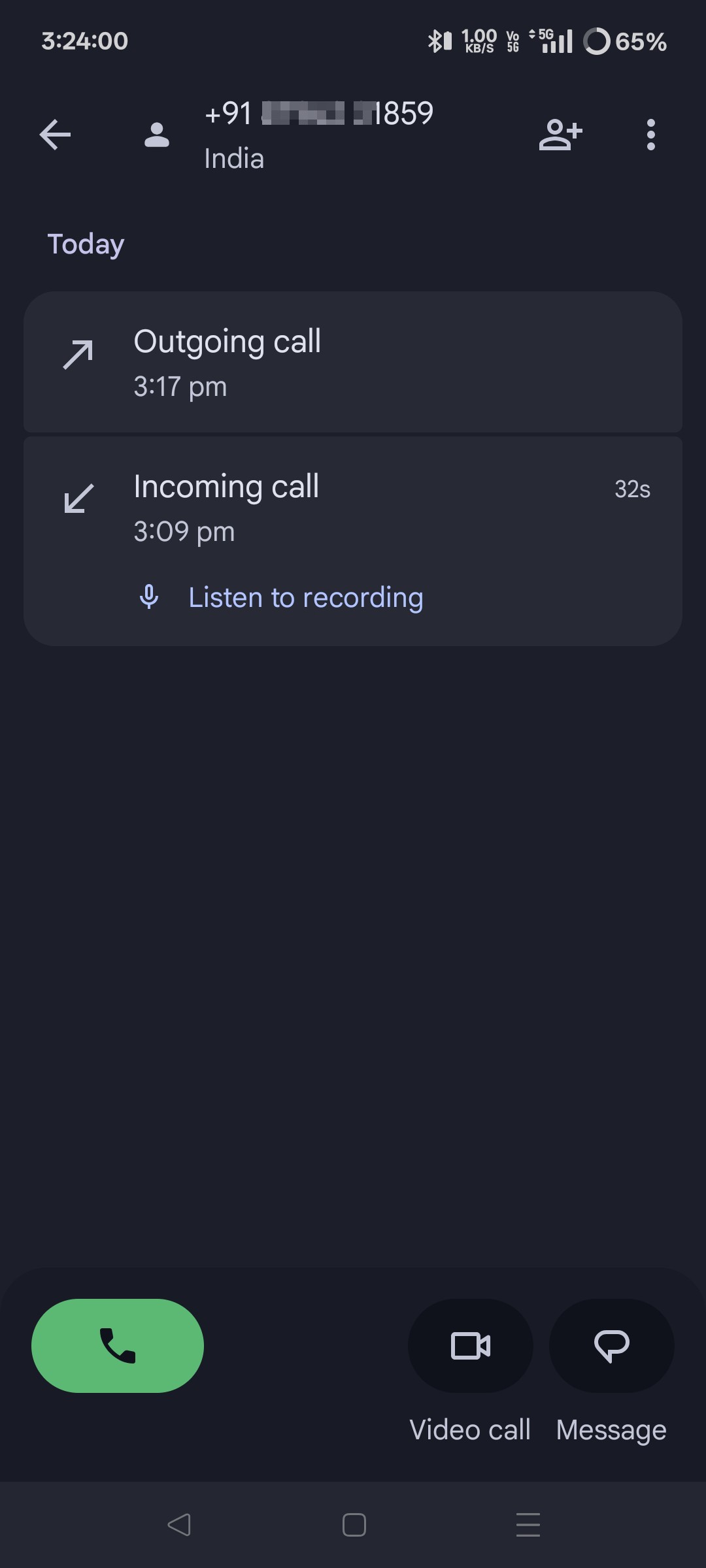 KYC confirmation call asking for personal details and contacts
