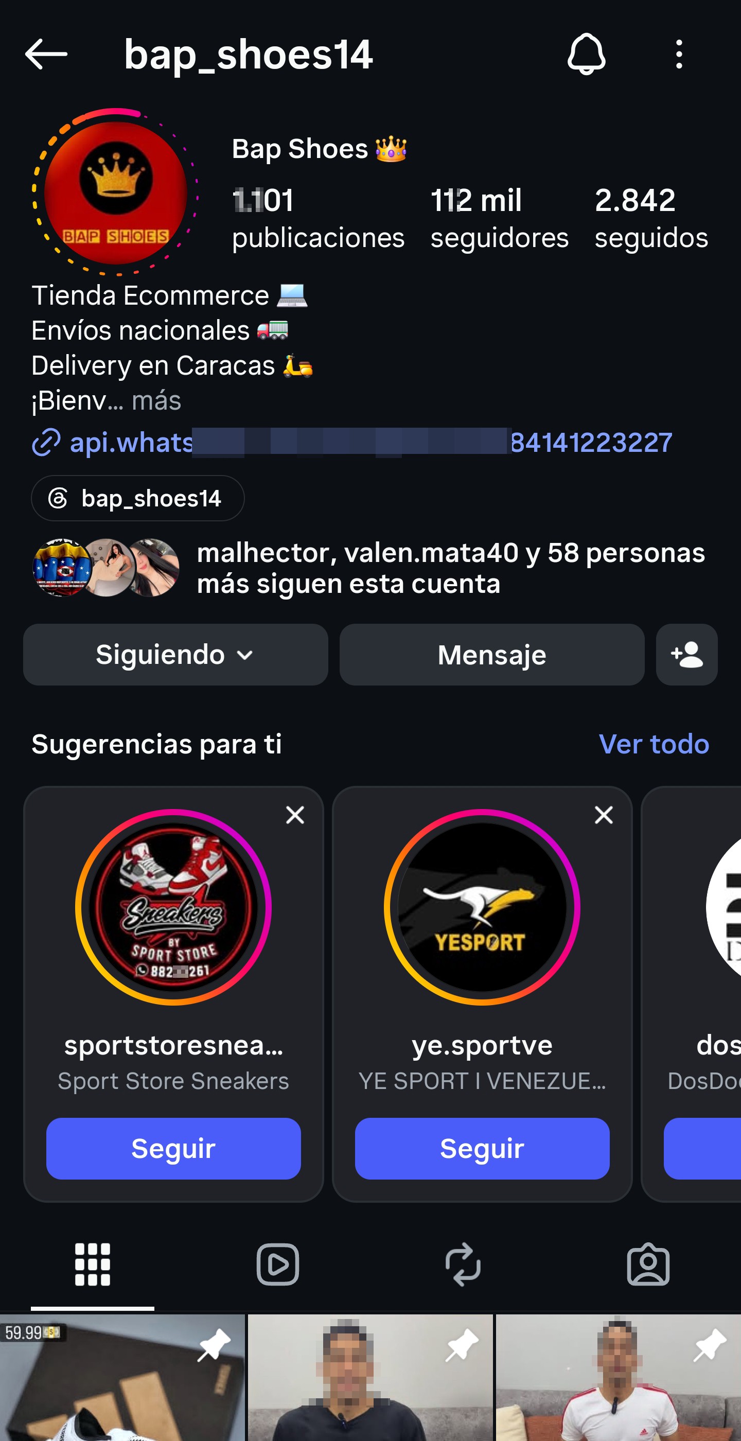Caracas Shoe Scam 