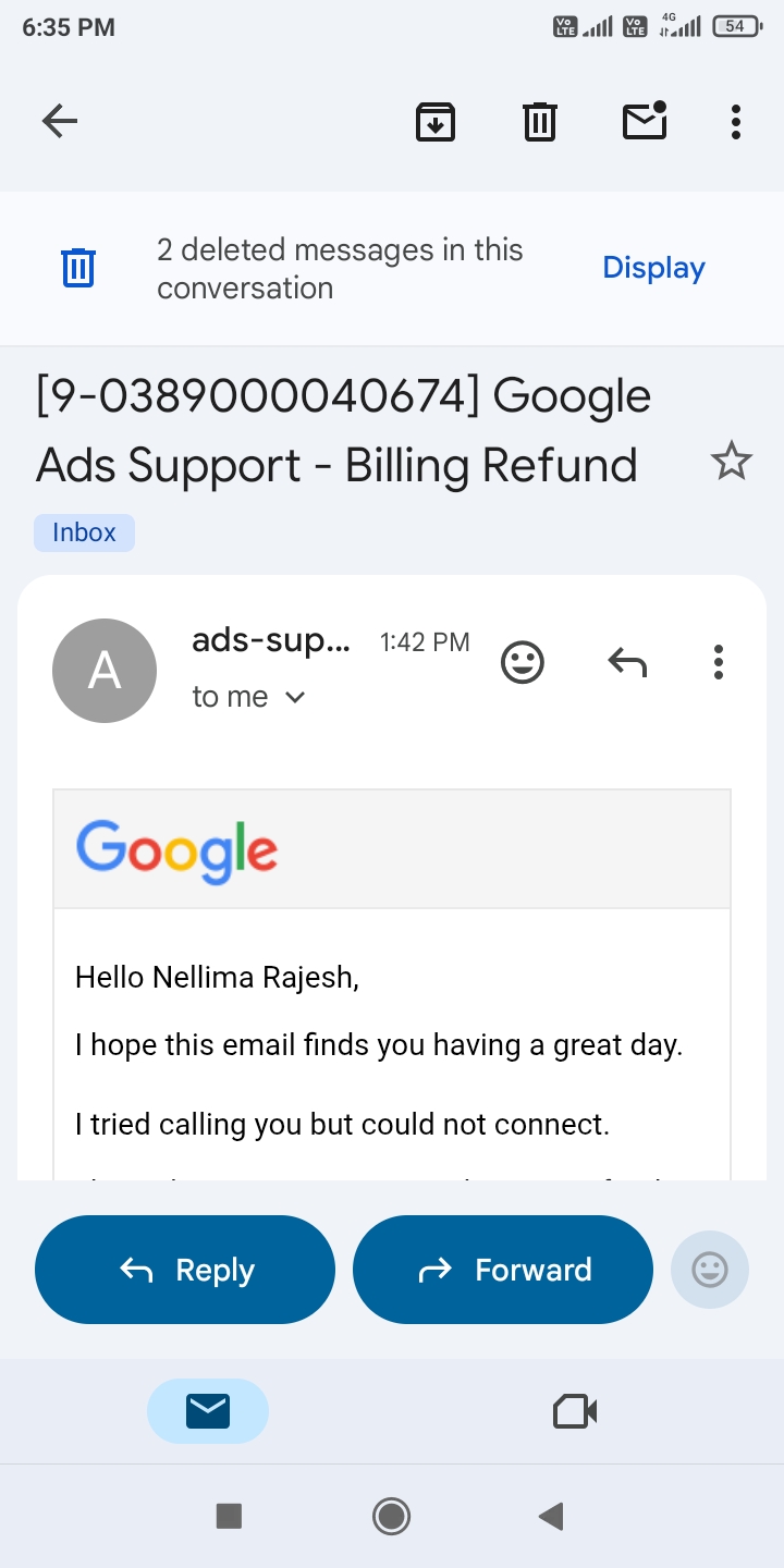 Google ads refund money frude - image 3