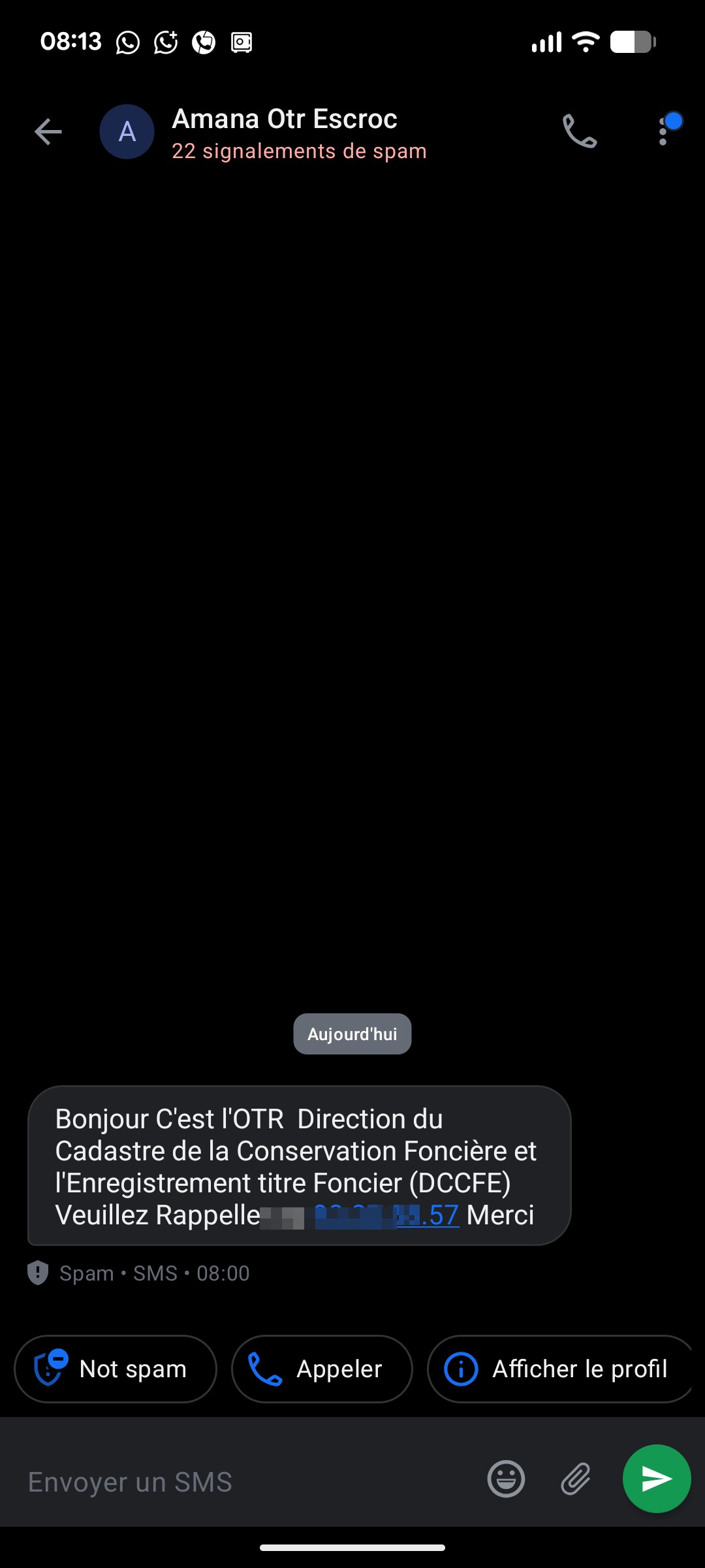 Scam alert