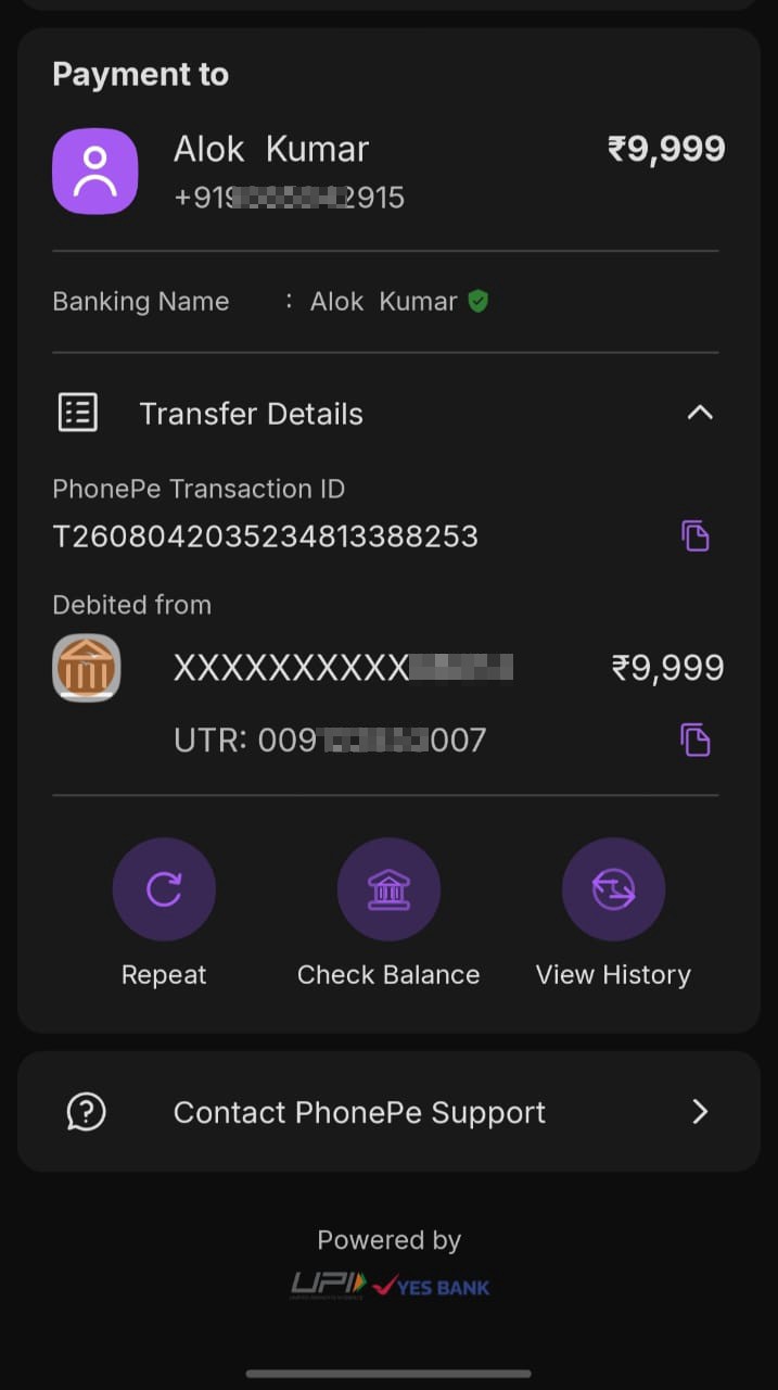 I am being scammed.