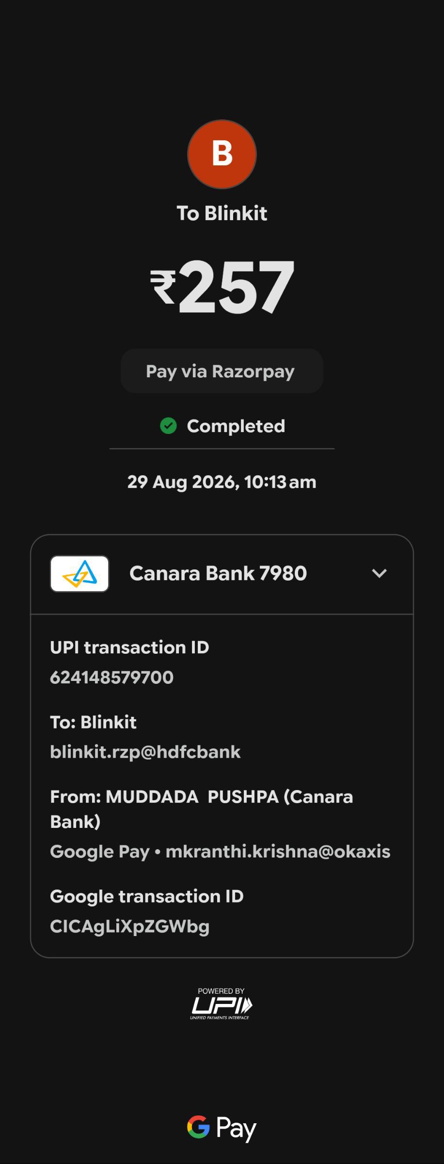 blinkit fraud - image 2