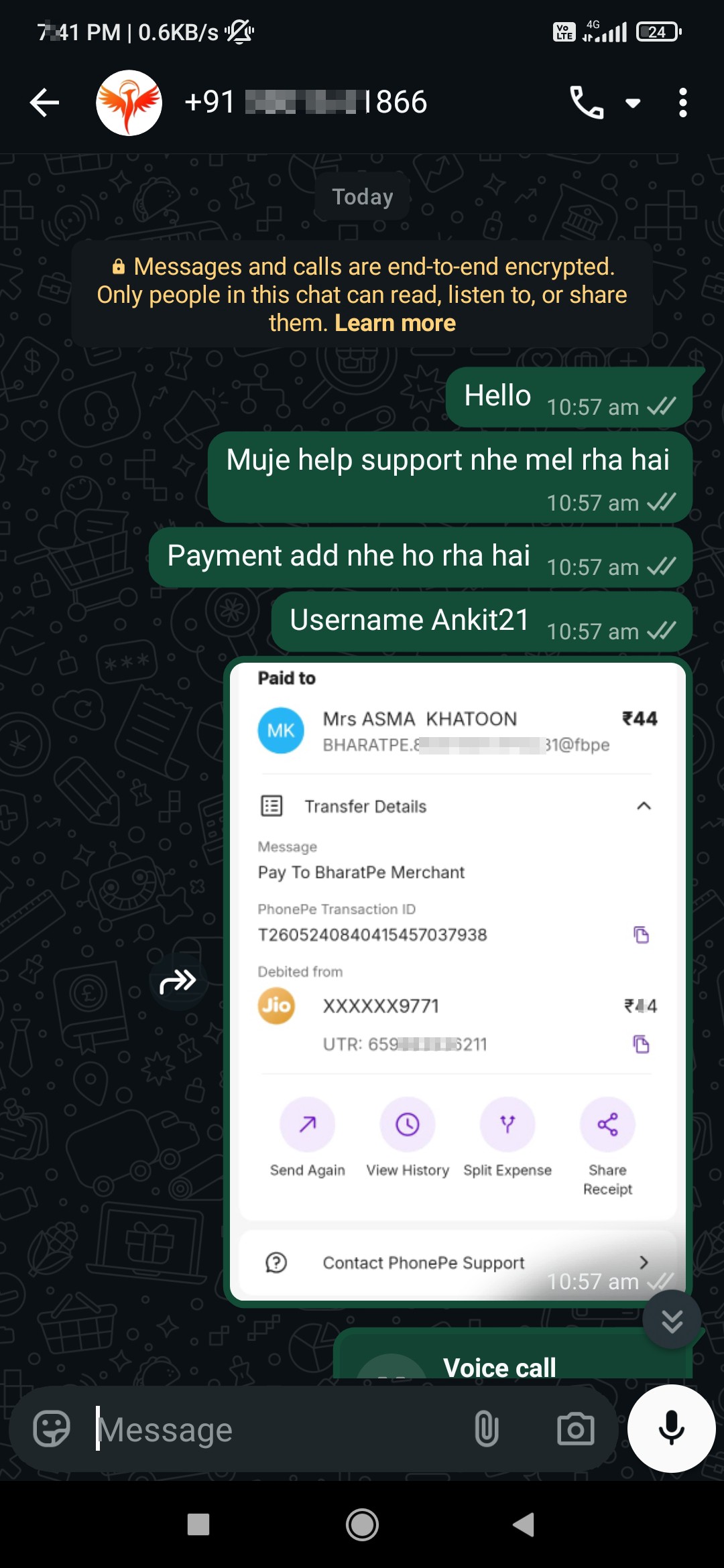apnasmm.com Payment Froud 