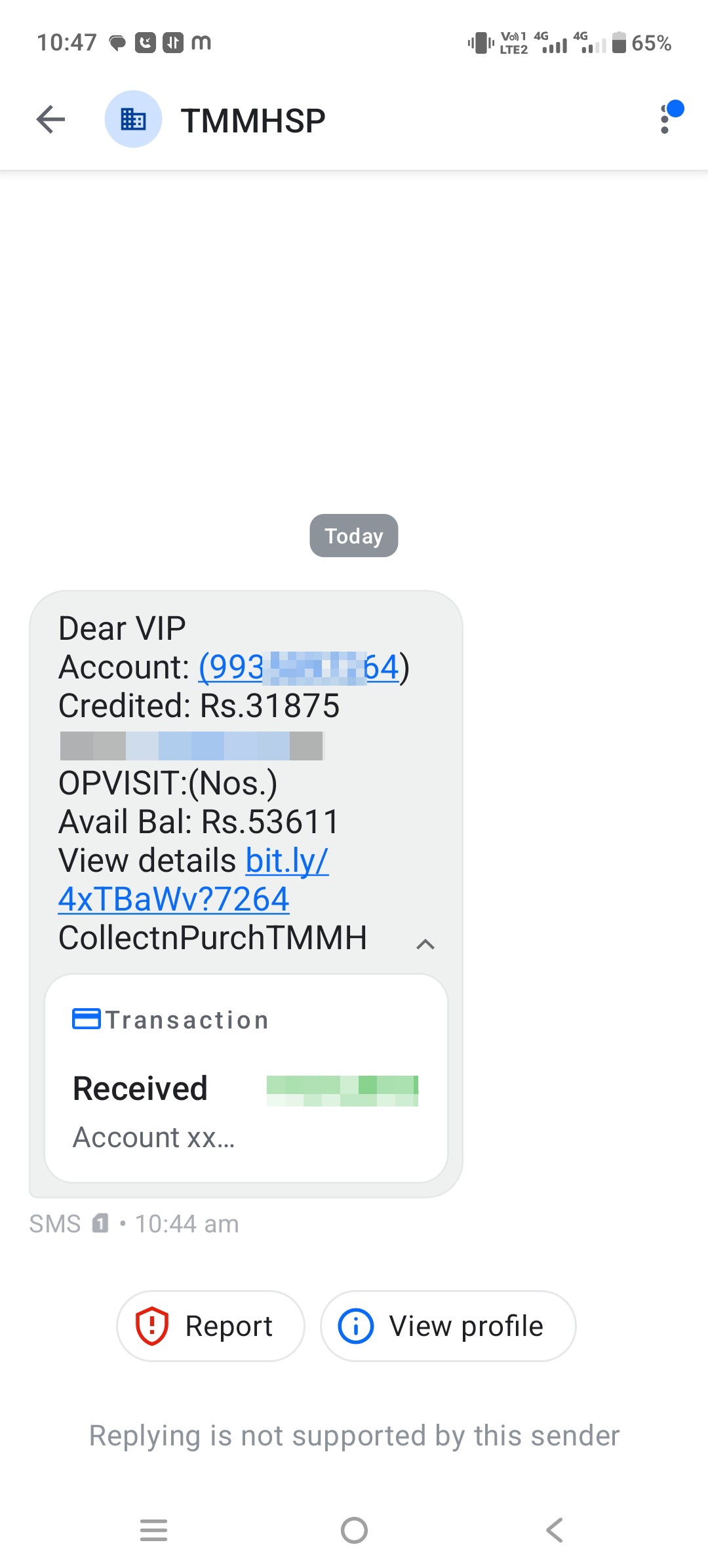 As soon as I send a text message, this scammer responds.