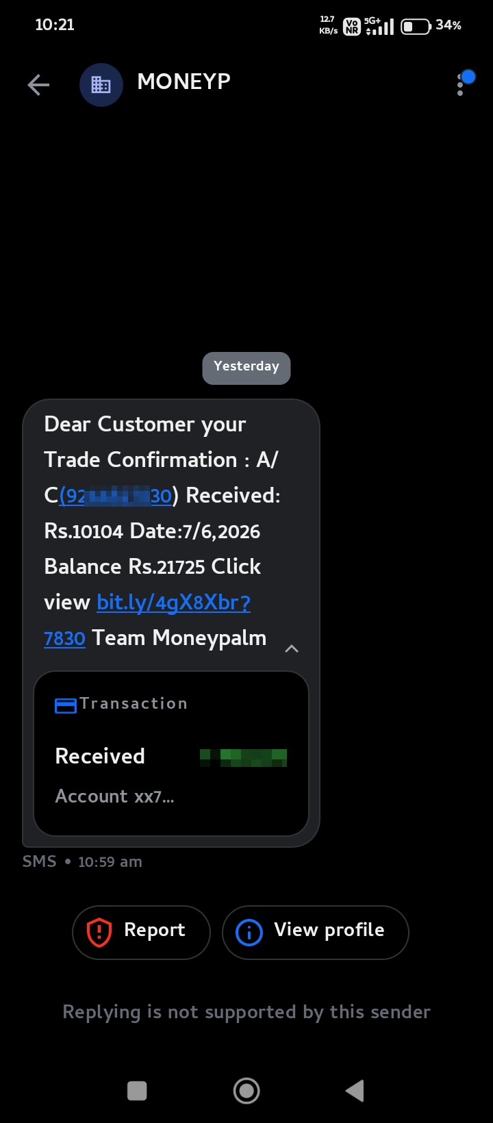 it's scam 