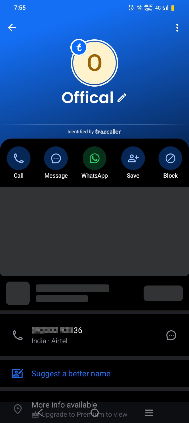 I think this number is a fraud, please help me. 