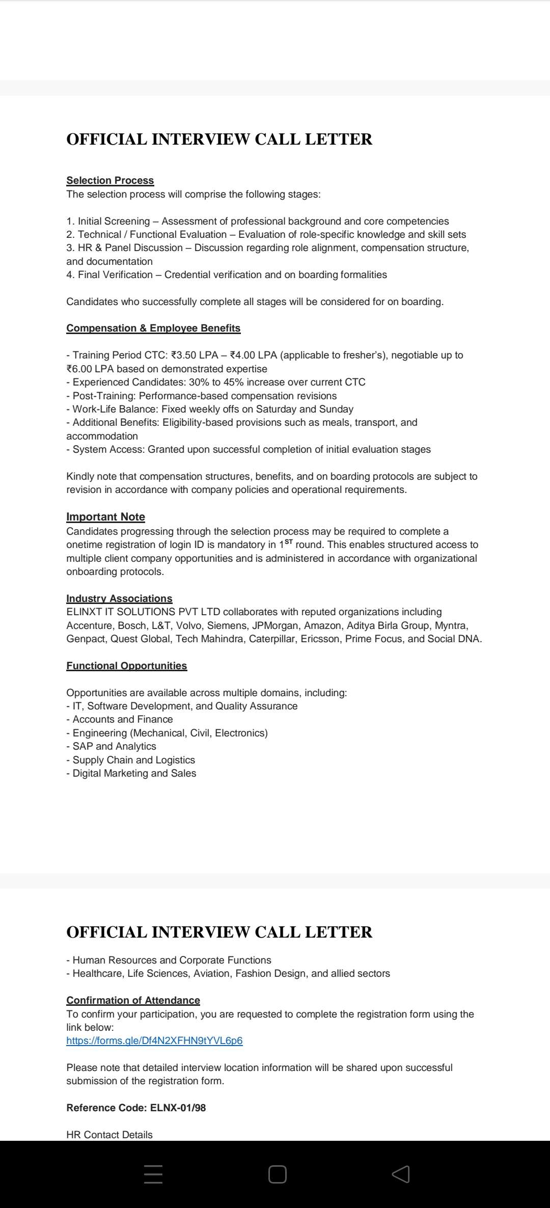 job scam  - image 2