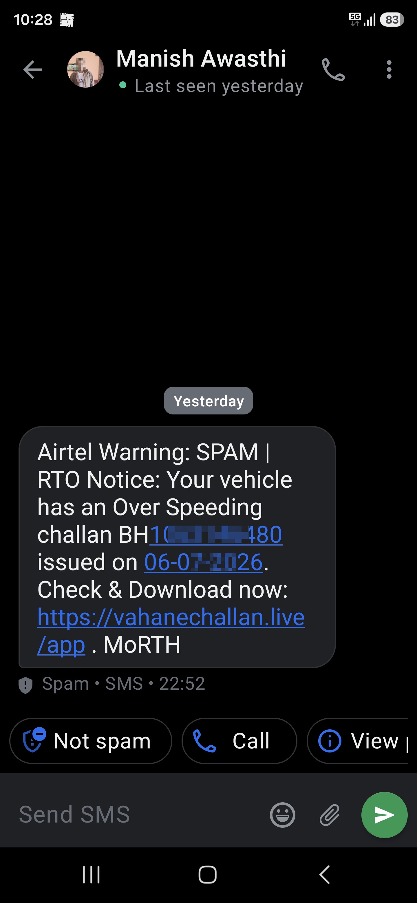 Vehicle eChallan Scam - image 2