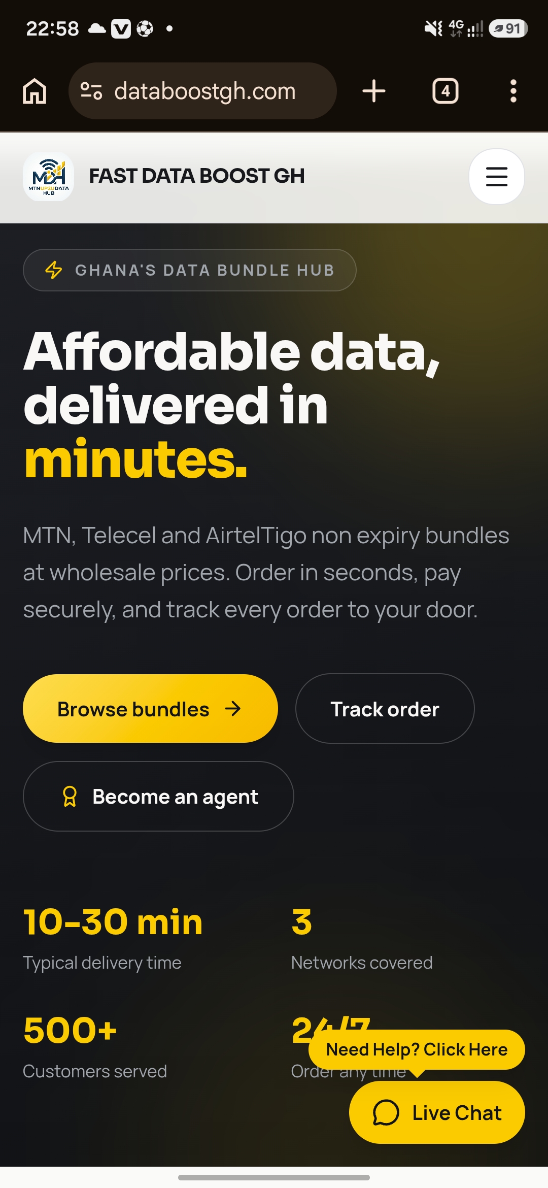 FAST DATA BOOST GH