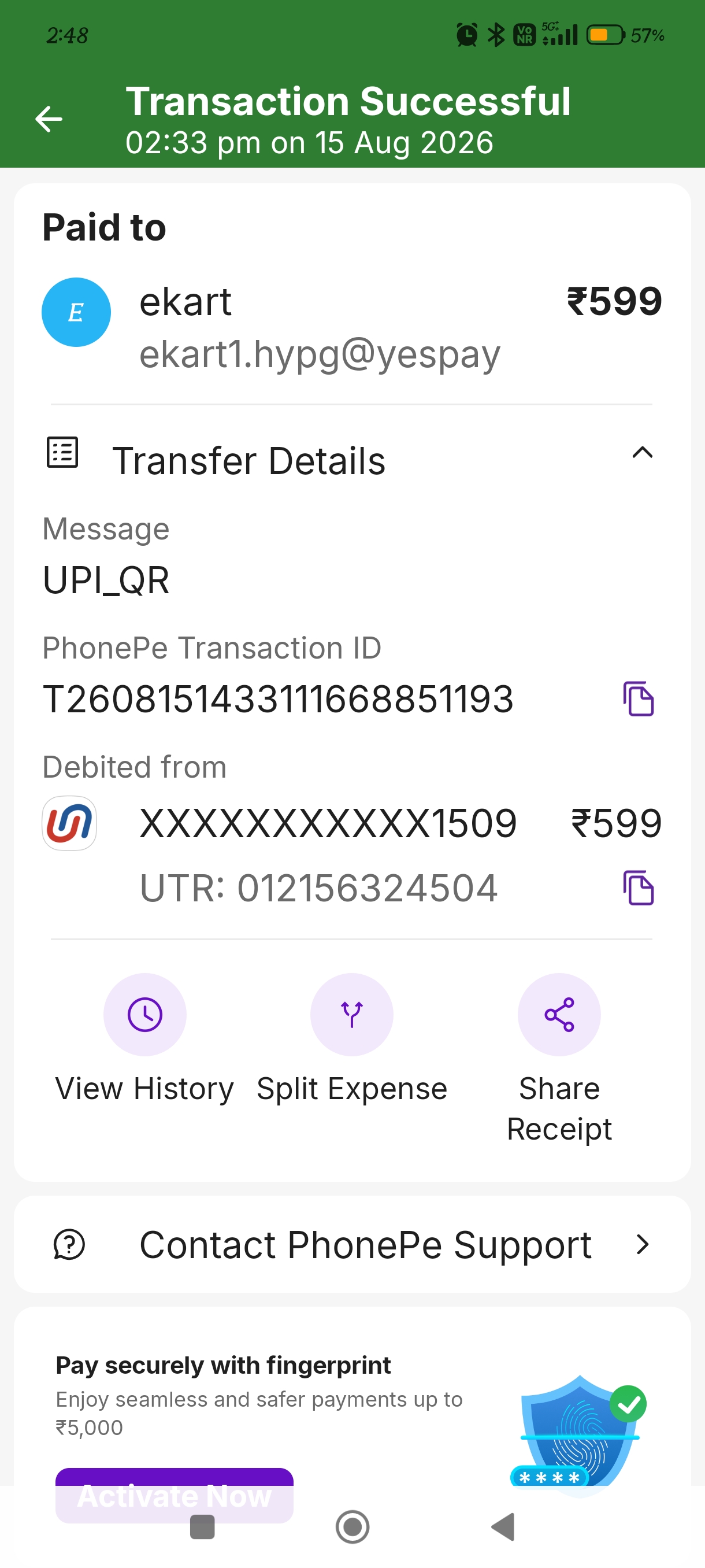 facebook add pe shirt order scam  - image 2