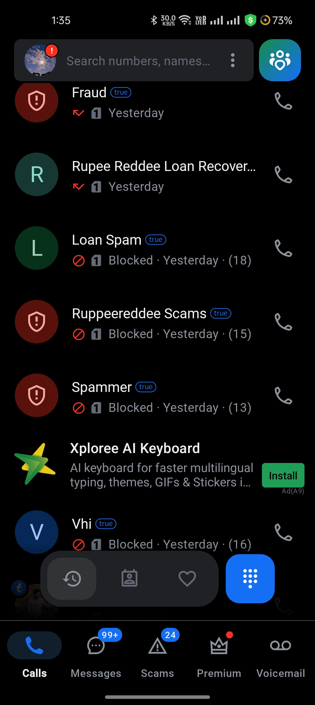 fraud loan calls