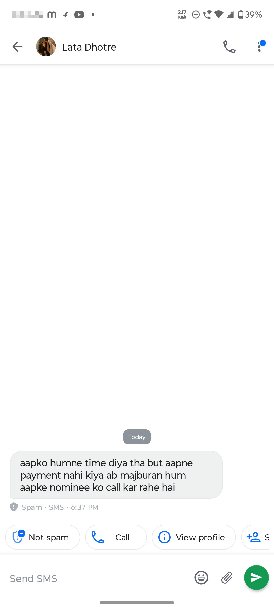Herss se scam call ka shikar, identity churaane ki koshish