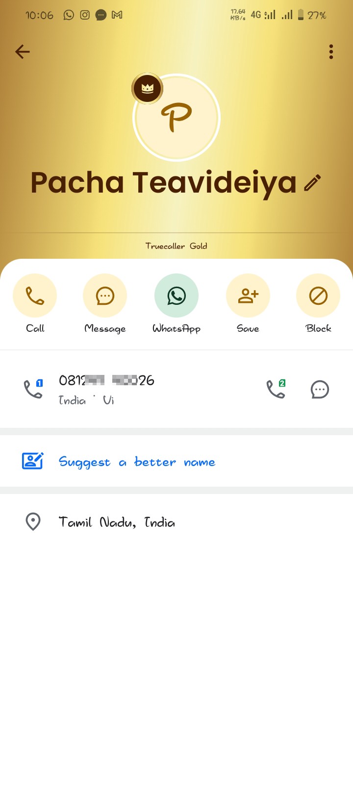 An unknown caller used abusive language. - image 2