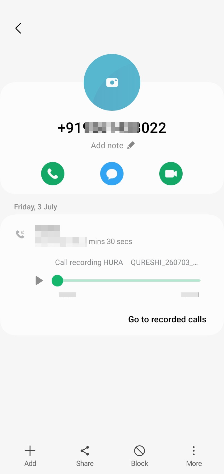 Fake Telecom Department Call - Mobile Number and Adhaar will be blocked in 2 hours