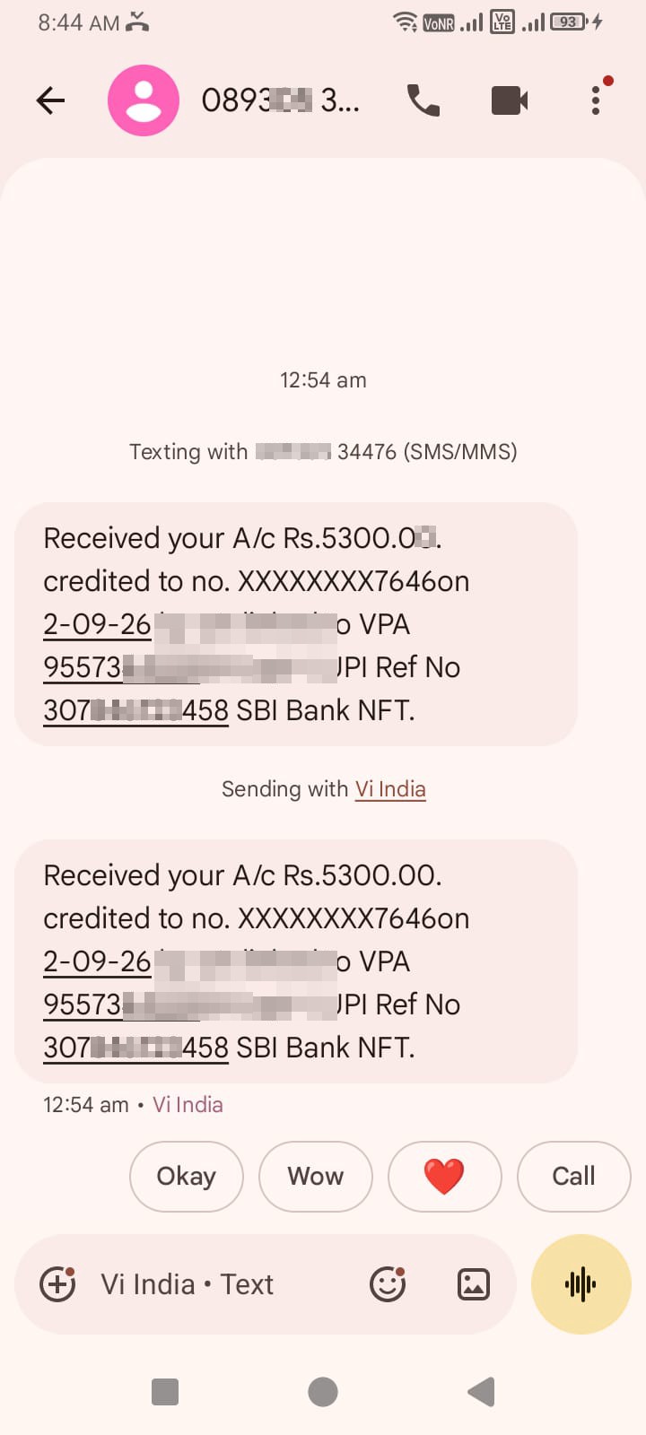 Rapido Customer Scam Attempt – AIMS Hospital, Dombivli