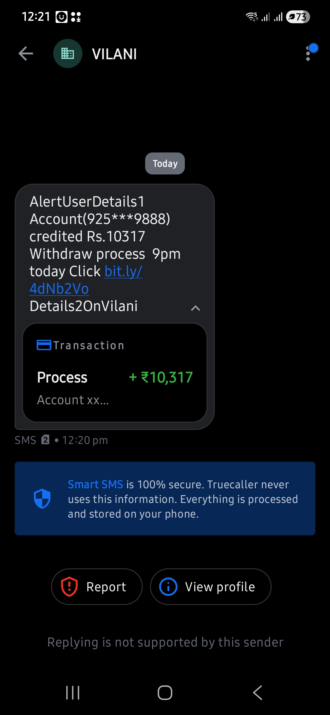 Link that will make your bank account empty. 