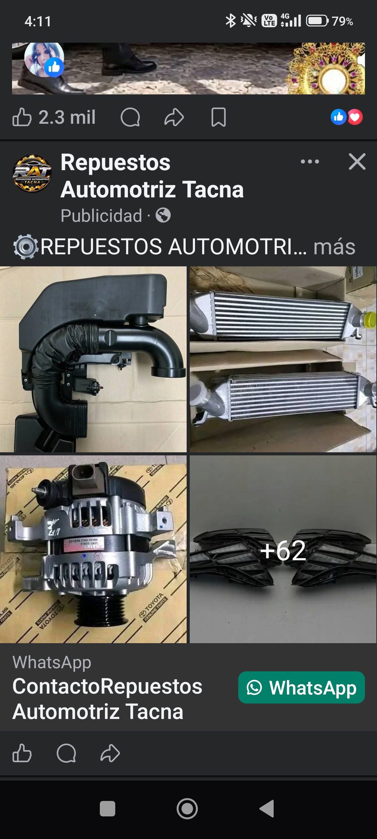 SCAMMERS SELLING VEHICLE PARTS