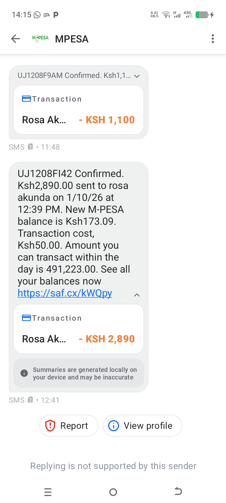 Money scam - image 2