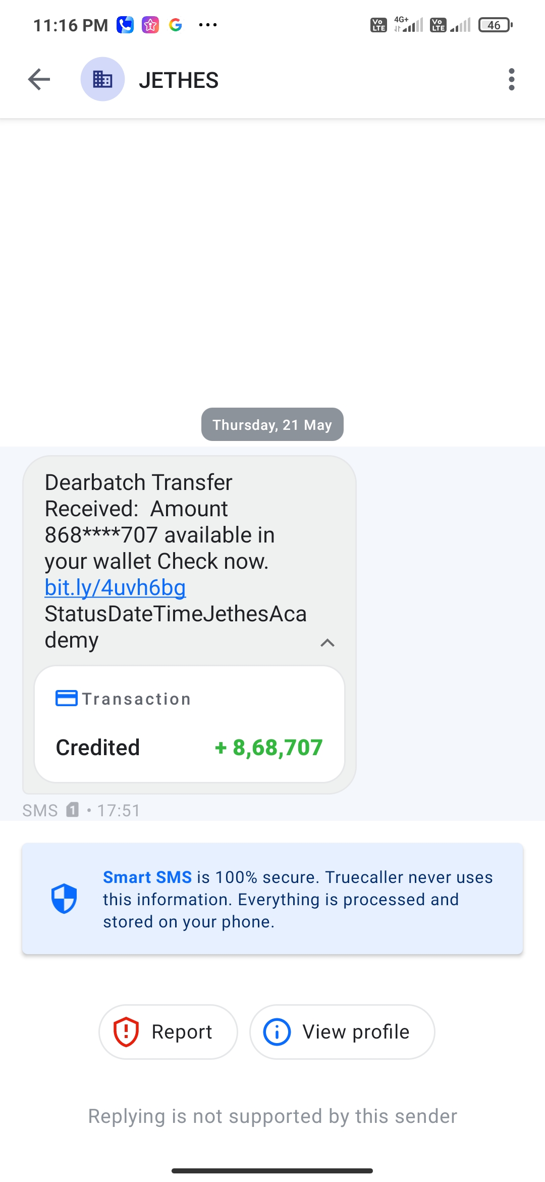 Money Fraud messages - image 3