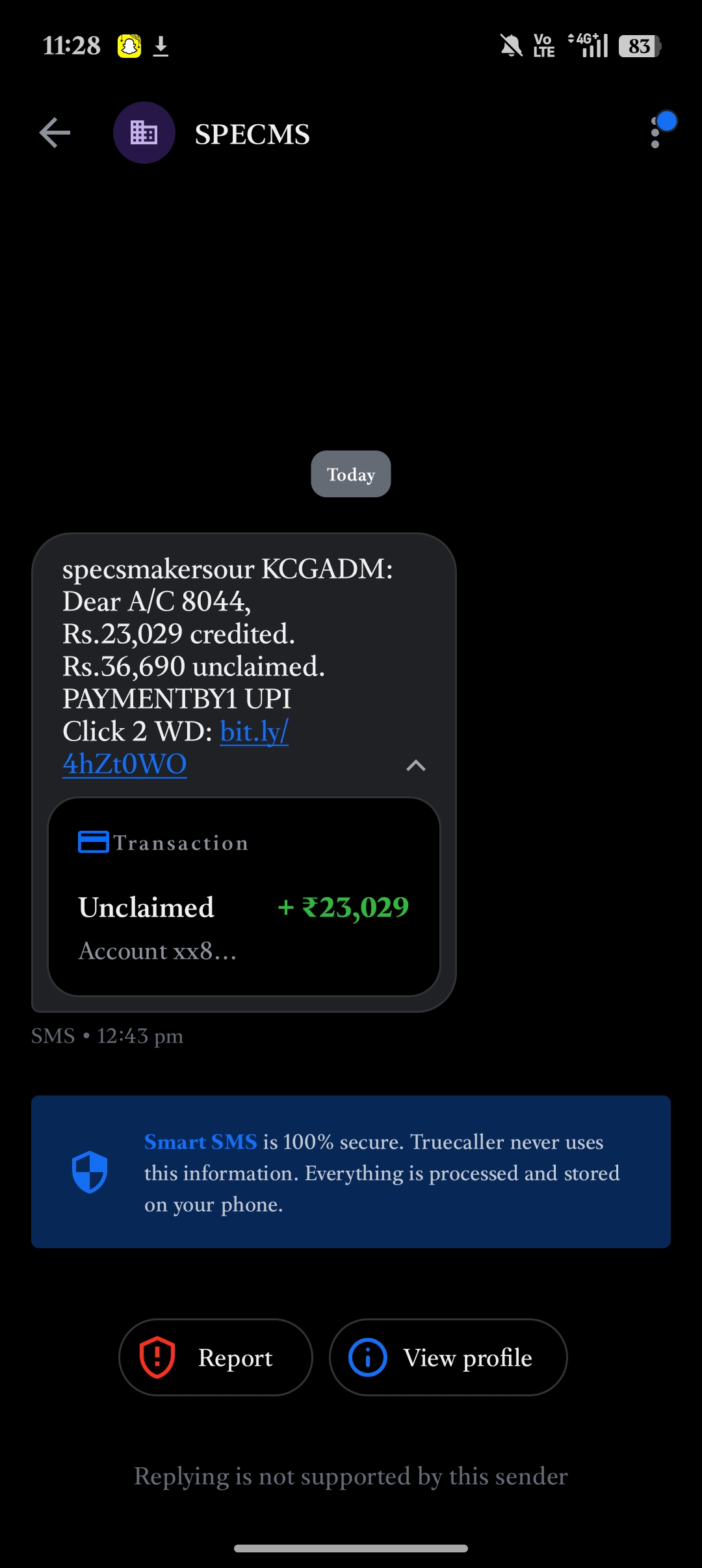 froad message