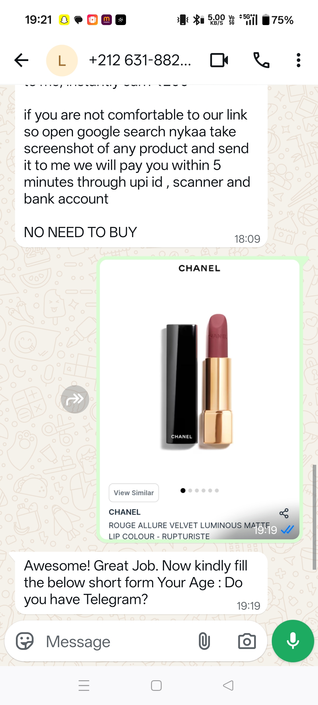 scam alert