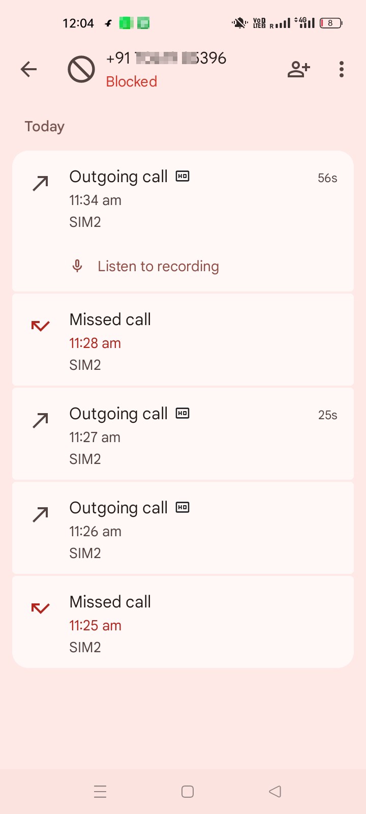 Callingfrom an unknown mobile number and threatening by saying that I will make a sexual video viral - image 2