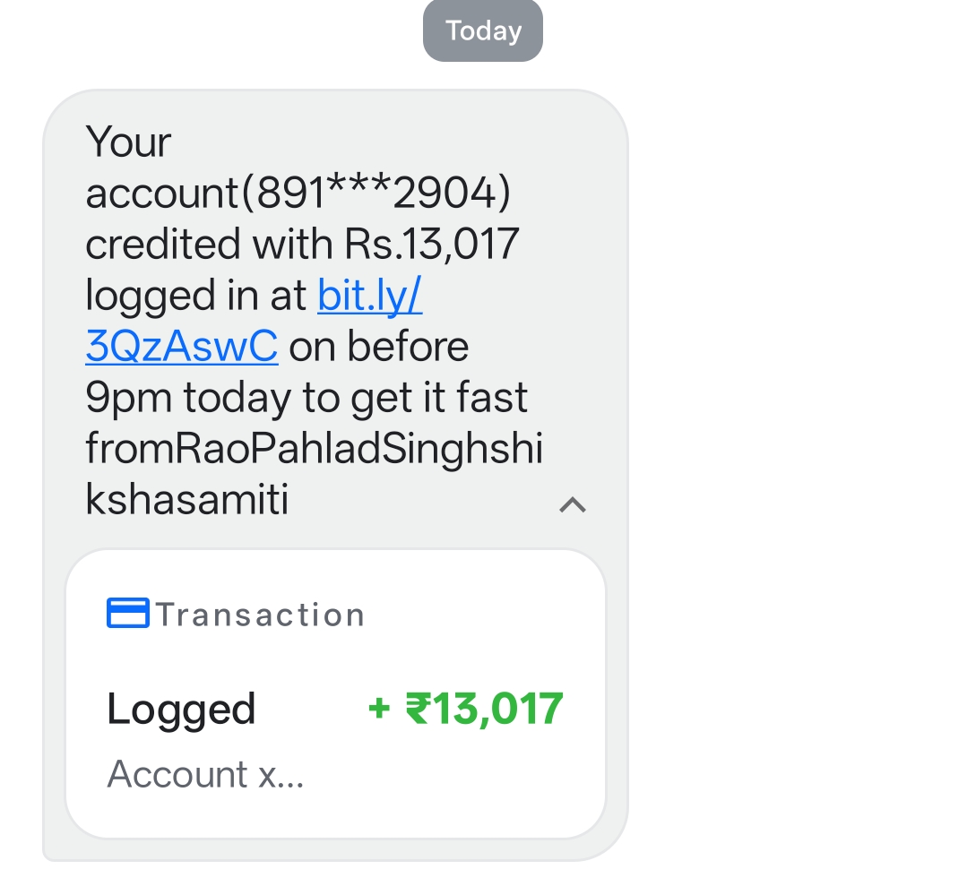Scam massage 