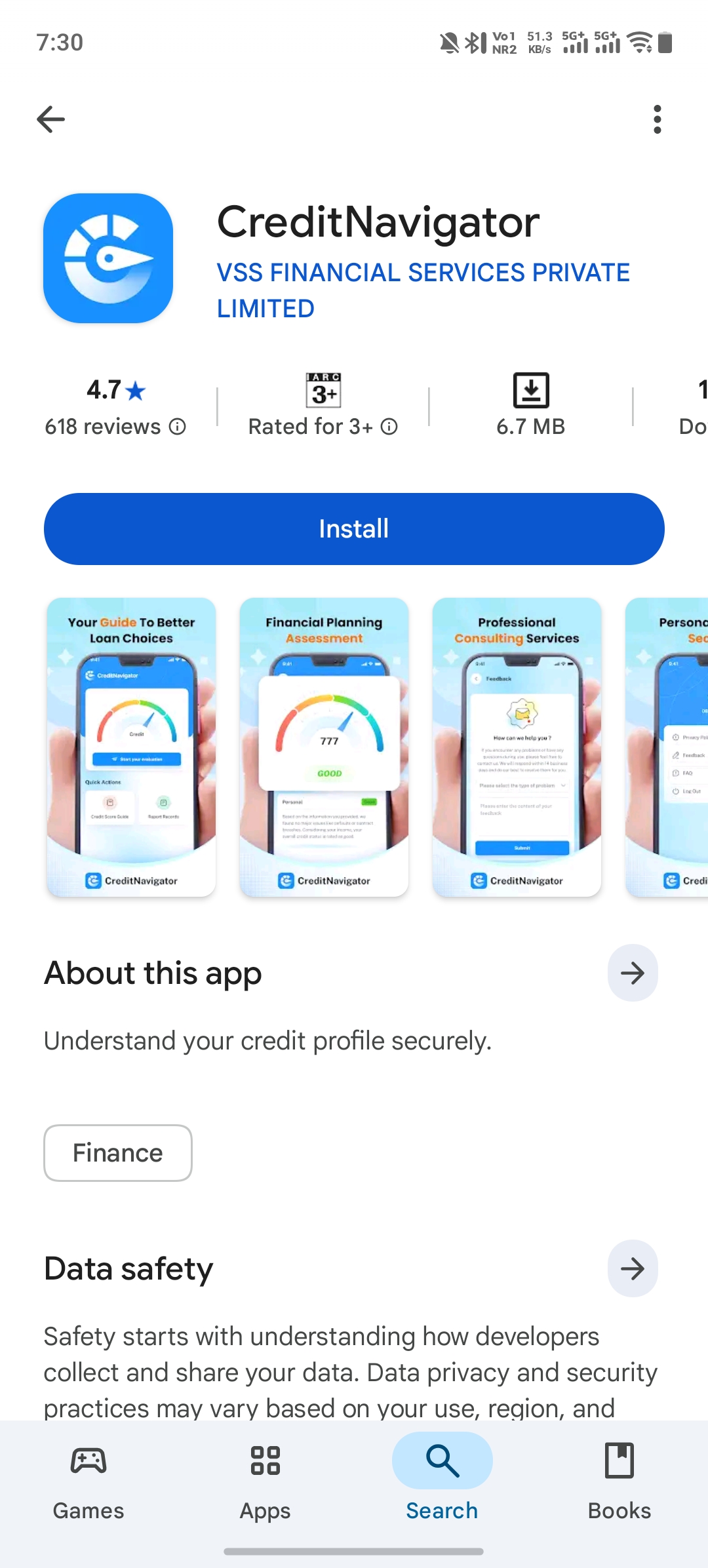 Credit Navigator scam