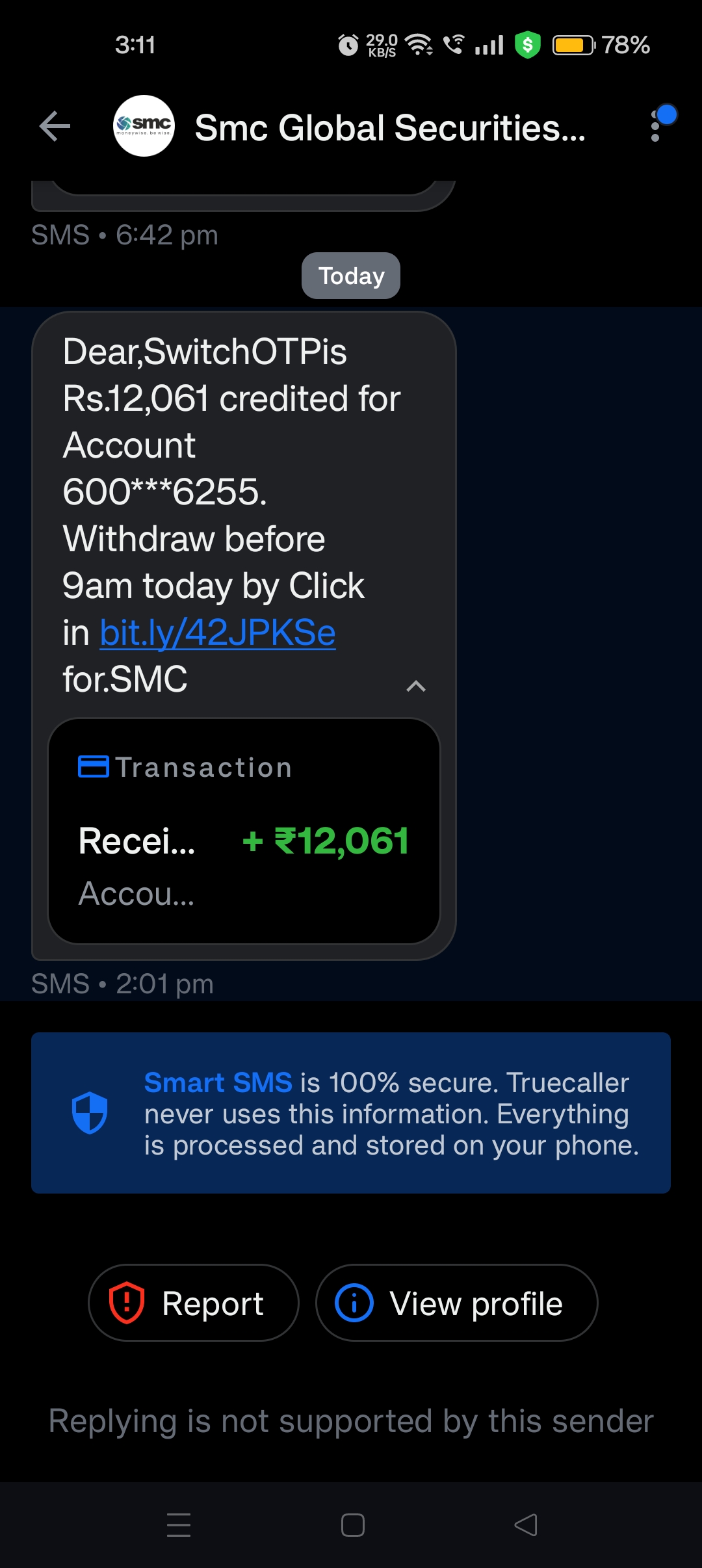 This is message coming again to again .what is this 