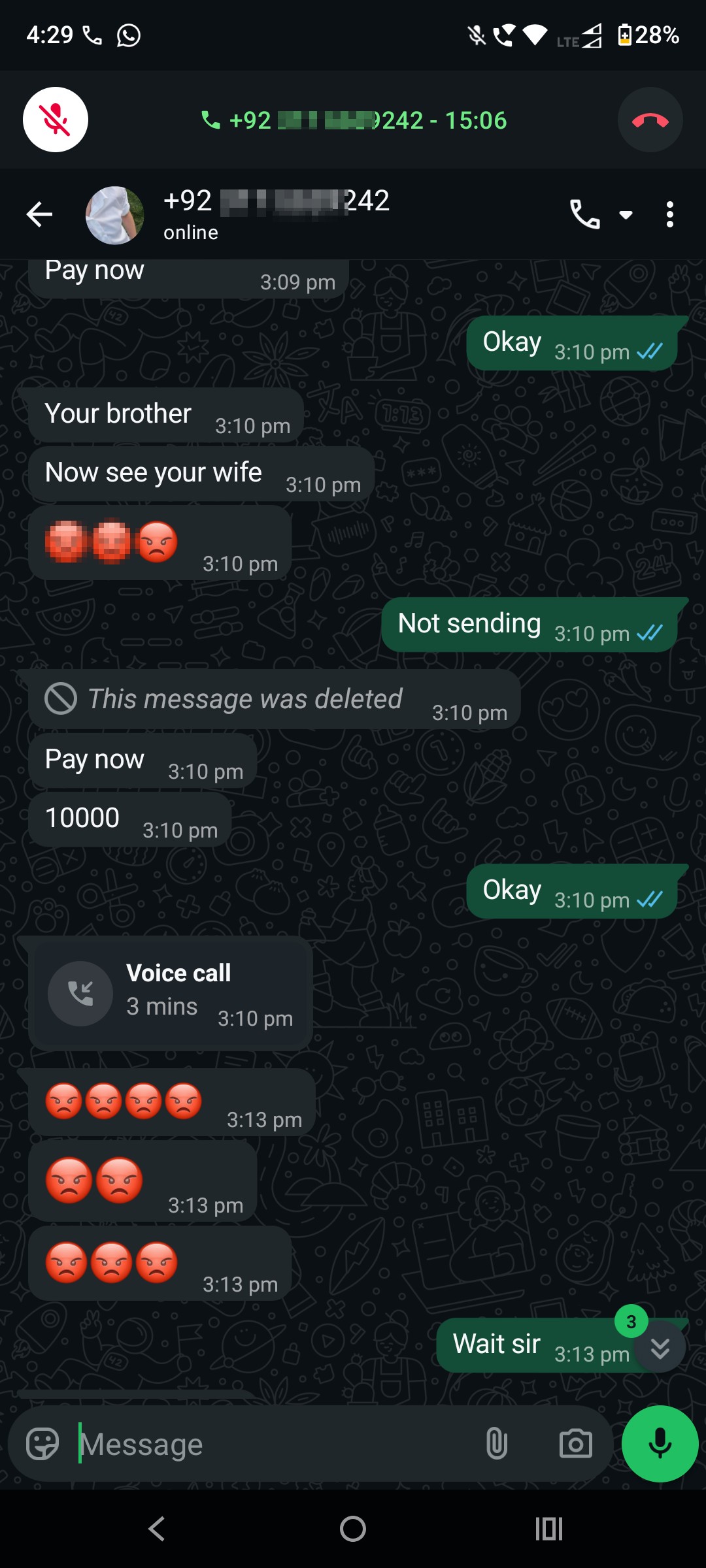 I have taken a loan of 6000 for 15 days after that my payment is done but they are blackmailing - image 8