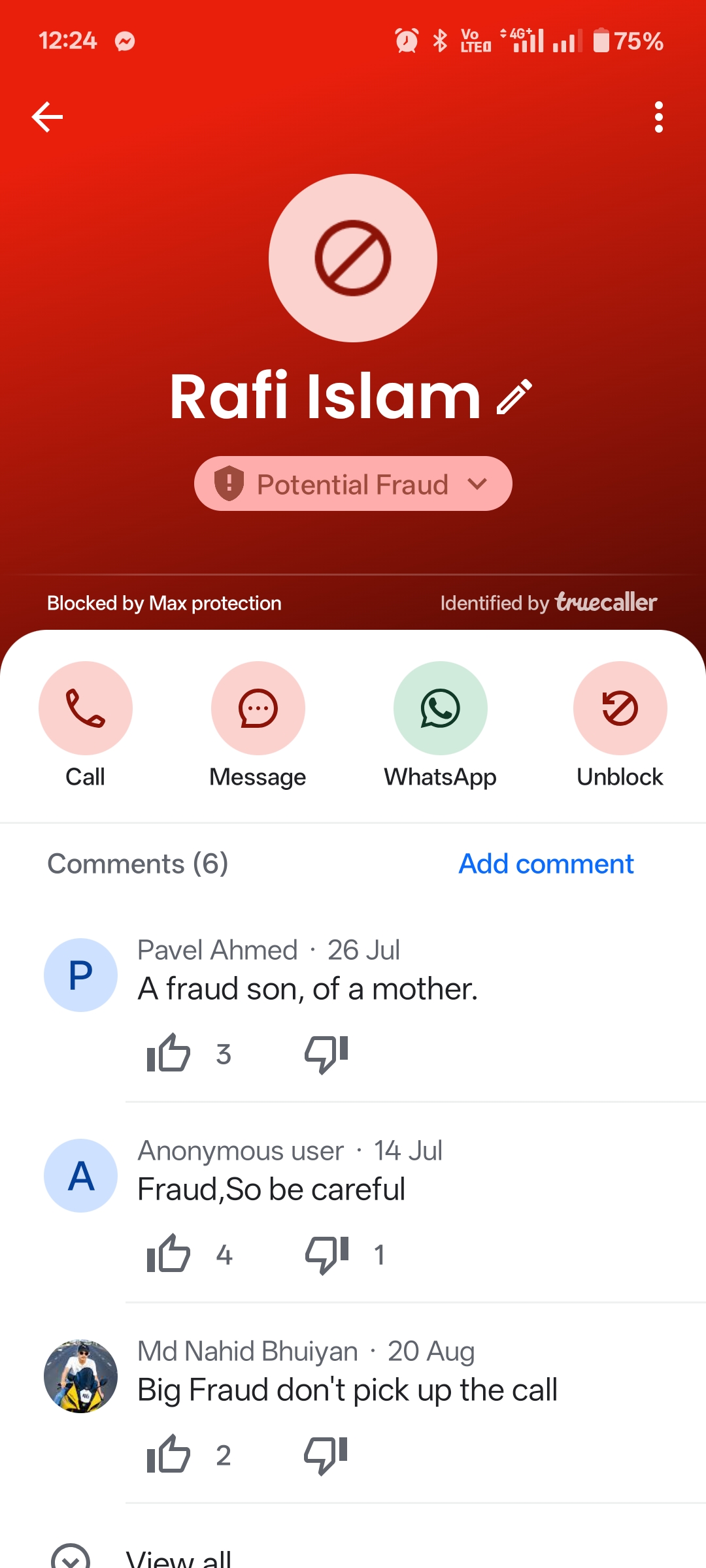 Beware of cheaters