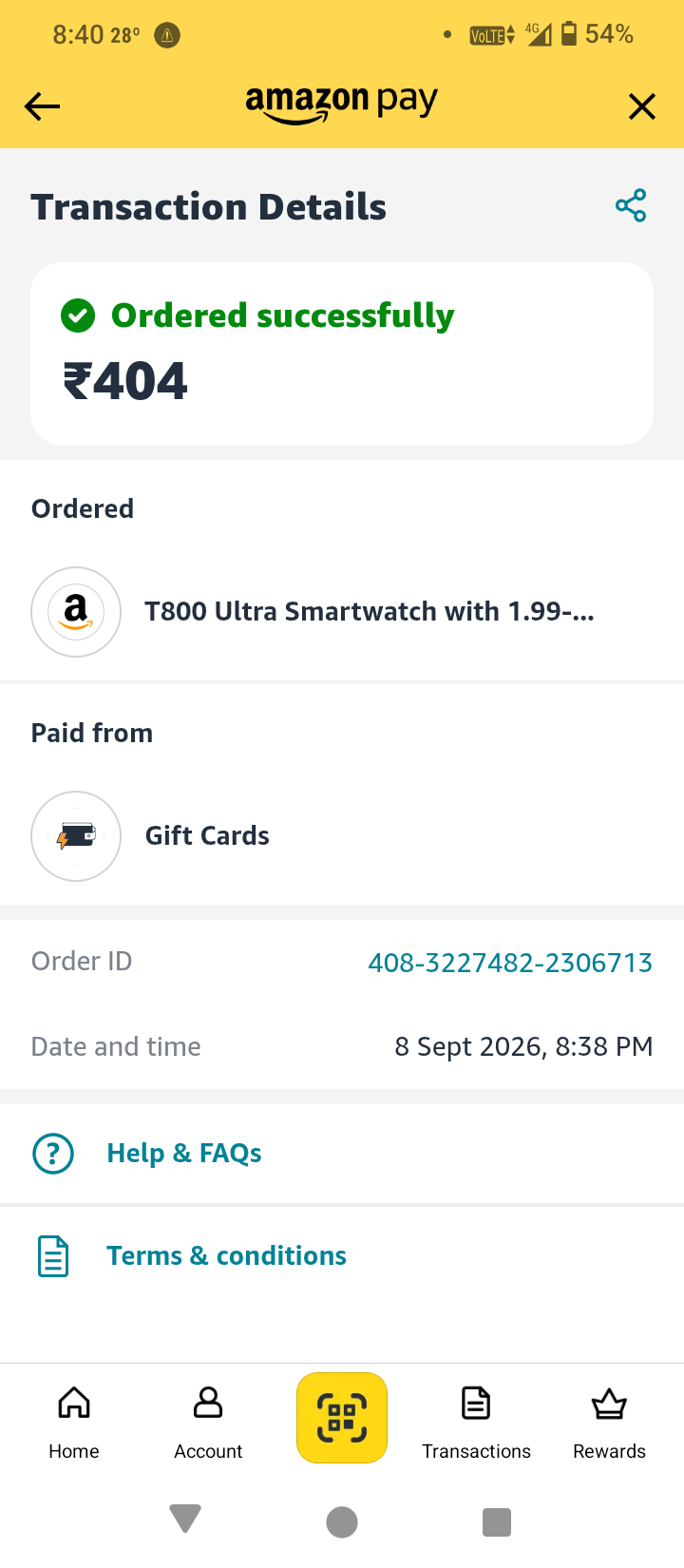 Amazon has deducted my money. - image 2