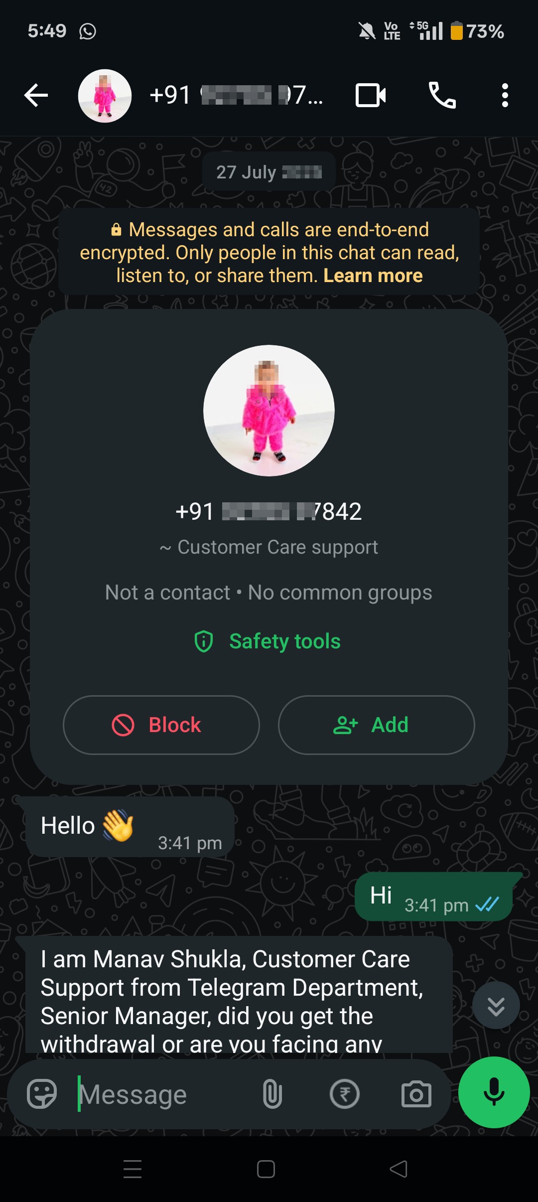 fraud hua telegram google review task se  - image 2