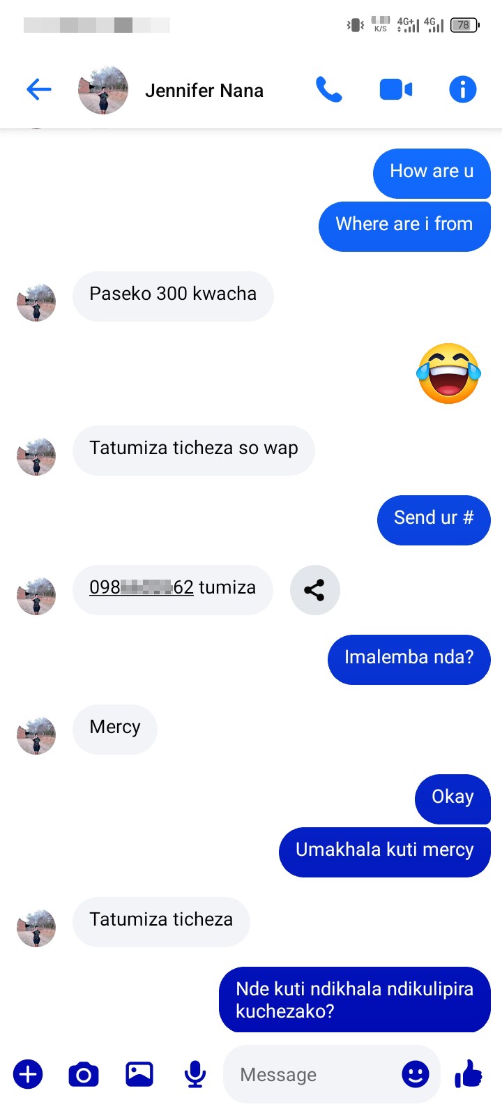 scammer on fb