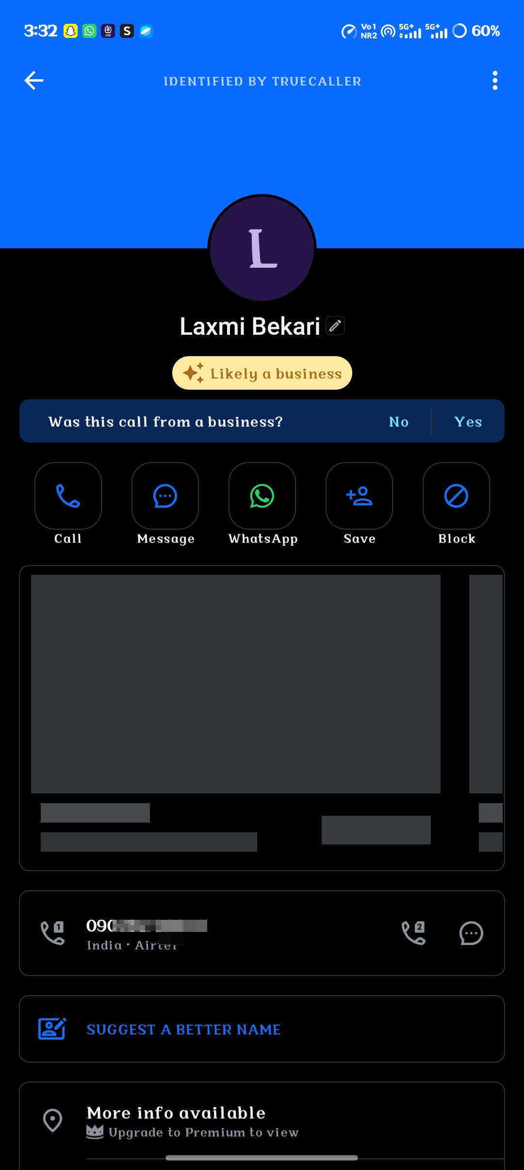 this no... show in photo is a scammer call 