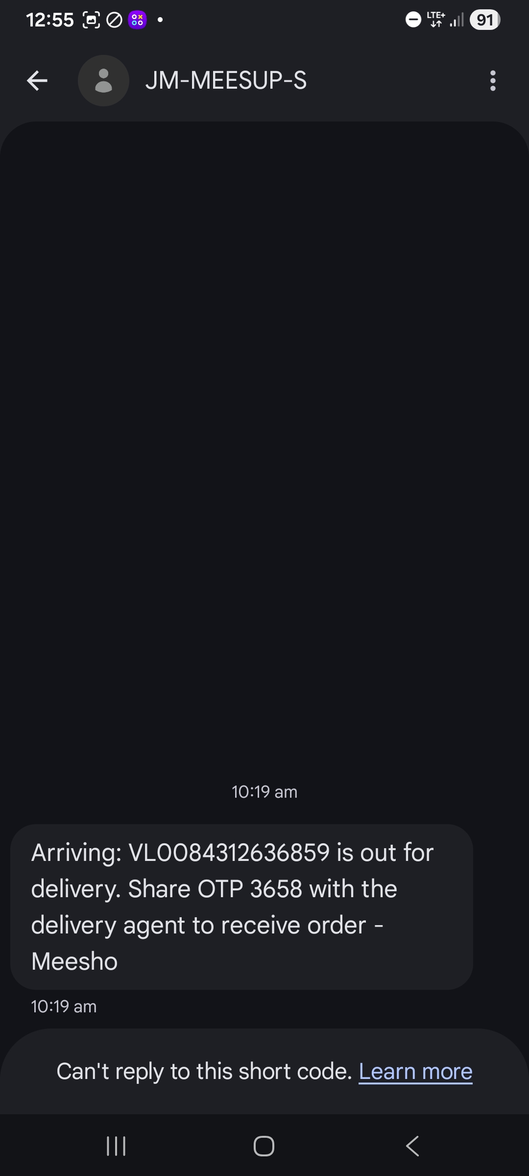 delivery fraud